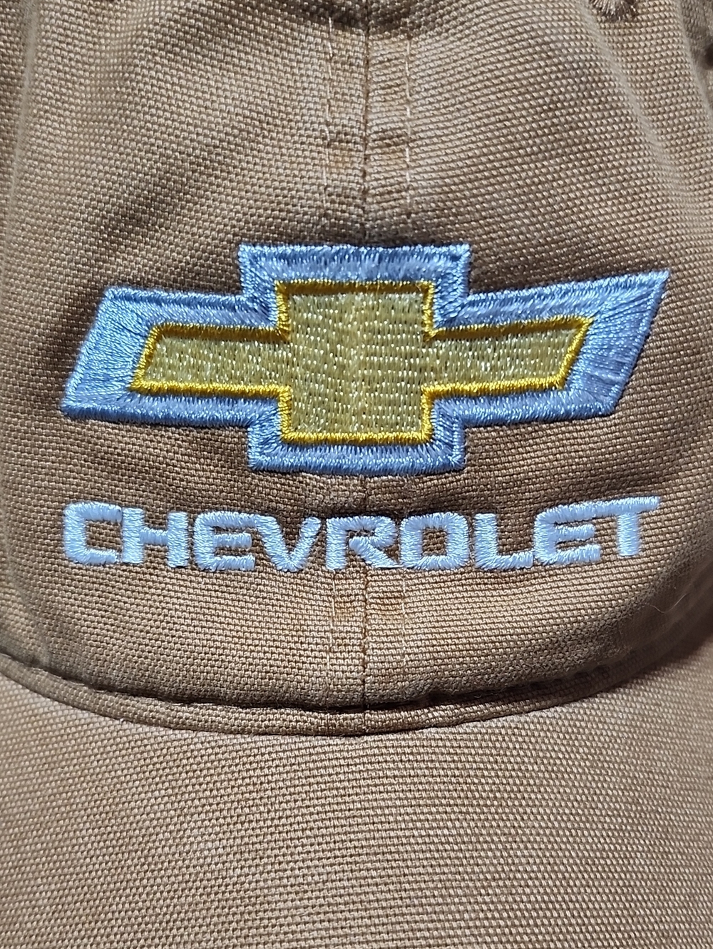 CARHARTT EMBROIDERED CHEVROLET CHEVY BOWTIE CARHARTT BROWN 2020 CAP HAT - Picture 2 of 13